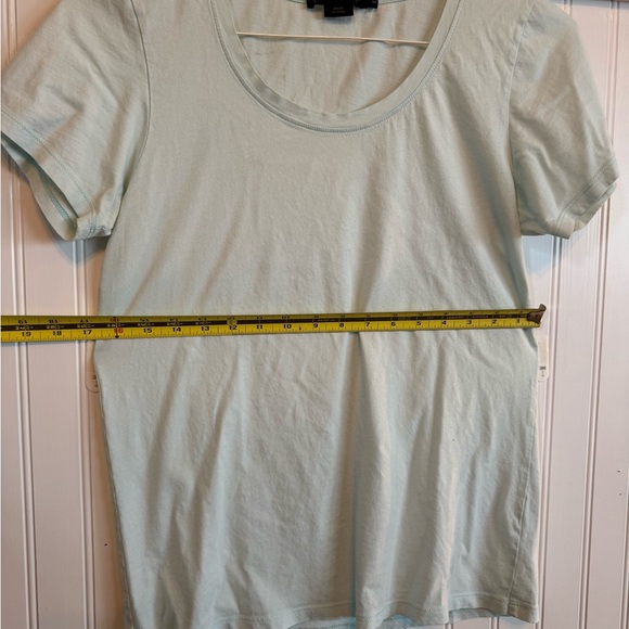 Pendleton Soft Mint Women's Short Sleeve Tee Shirt Scoop Neck Size Medium - Picture 6 of 7